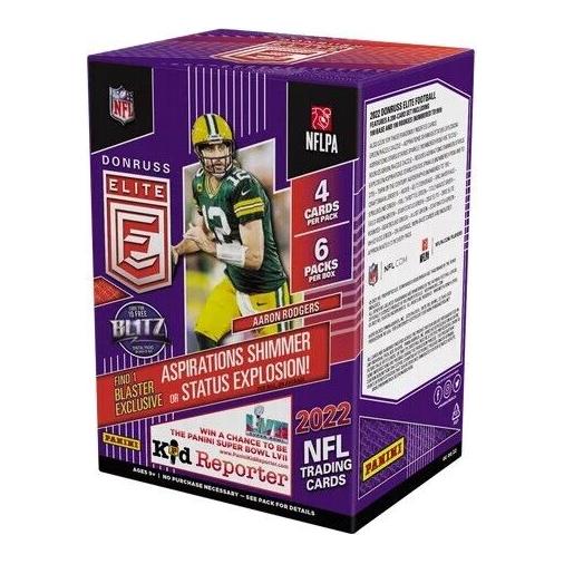 2022 Panini Donruss Elite Football Blaster Box