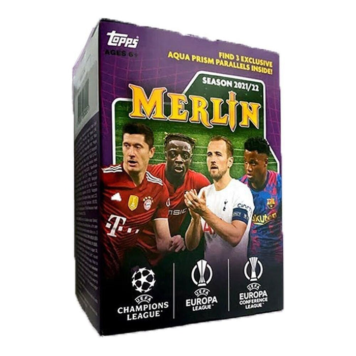 2021-22 Topps Merlin Soccer Blaster Box