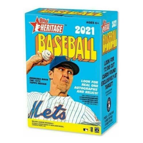2021 Topps Heritage Baseball Blaster