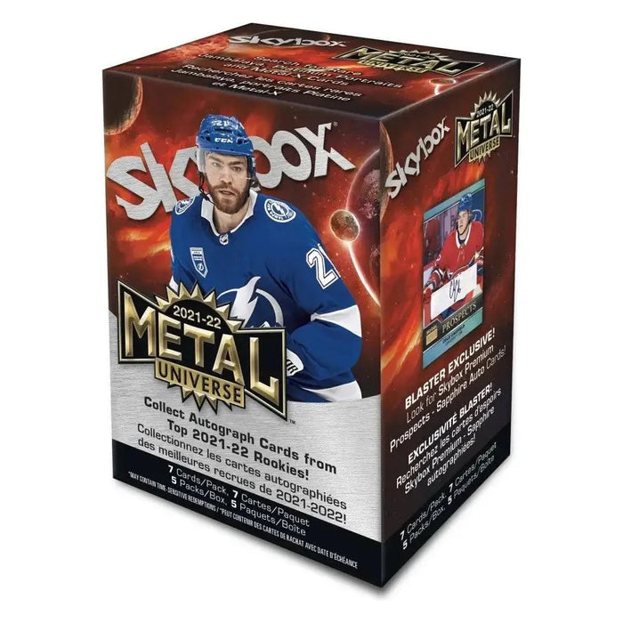2021-22 Upper Deck Skybox Metal Universe Hockey Blaster Box