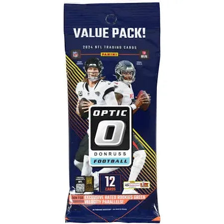 2024 Panini Donruss Optic Football Trading Cards Value Pack