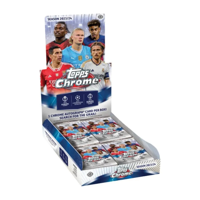 2024 Topps Chrome UEFA Competitions Soccer Hobby Box