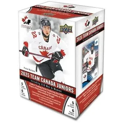 2025 Upper Deck Team Canada Juniors Blaster Box