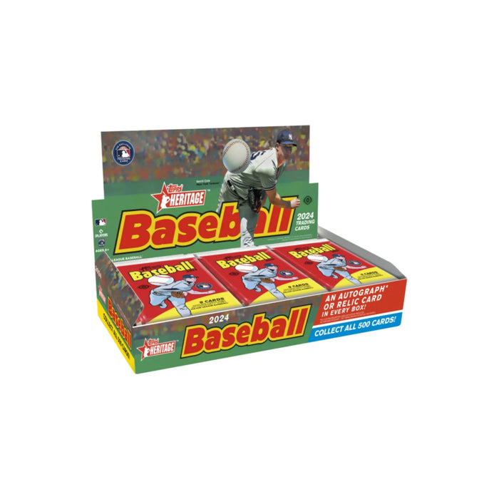 2024 Topps Heritage Baseball Hobby Box