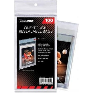 Ultra Pro One-Touch Resealable Bags 100 Pack