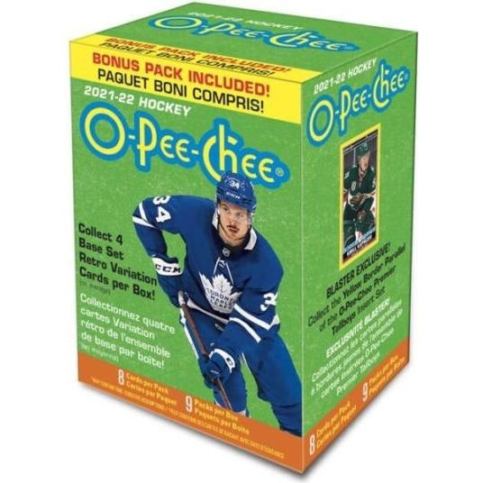 2021-22 Upper Deck O-Pee-Chee Hockey Blaster Box