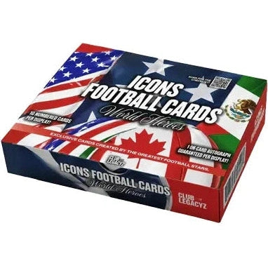2026 Club Legacyz Icons 4th Edition Soccer Hobby Box
