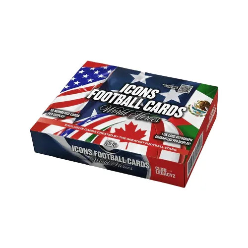 2026 Club Legacyz Icons 4th Edition Soccer Hobby Box