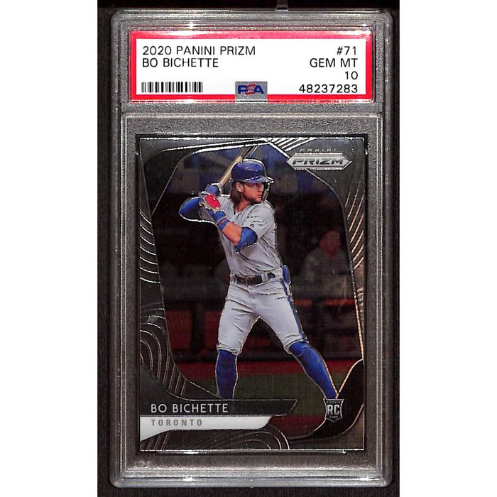2020 Panini Prizm Rookie #71 Bo Bichette PSA 10 GEM MT