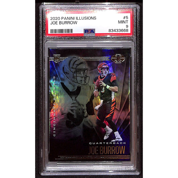 2020 Panini Illusions Rookie  #5 Joe Burrow PSA 9