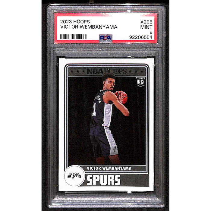 2023 Panini Hoops Rookie #298 Victor Wembanyama PSA 9