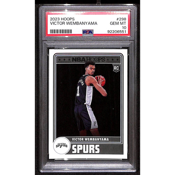 2023 Panini Hoops Rookie #298 Victor Wembanyama PSA 10 GEM MT