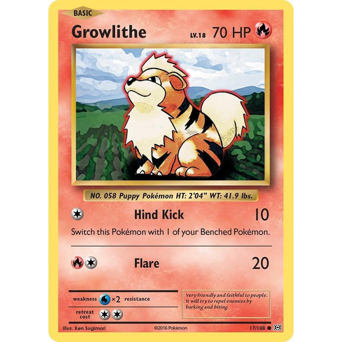 Growlithe [EVO - 17/108]