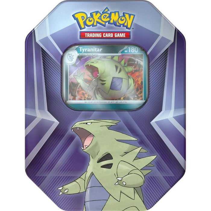 Pokémon TCG Triple Whammy Collector Tin - Tyranitar