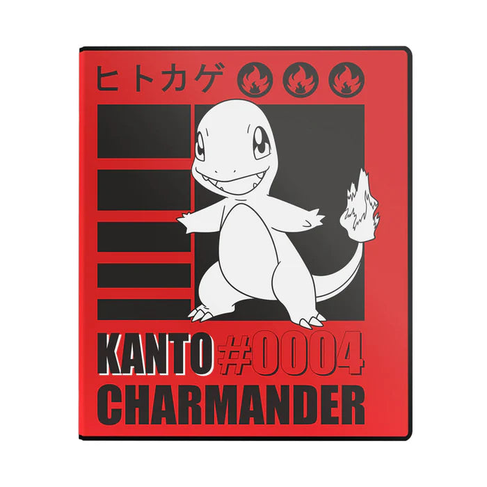 Ultra Pro Pokemon 2" Kanto Charmander Album Binder