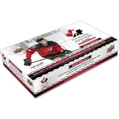 2017 Team Canada Juniors Hockey Hobby Box