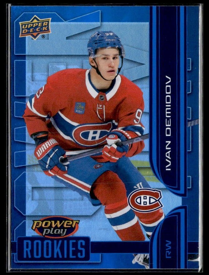 2025-26 Upper Deck Extended Series Hockey Power Play Rookies #PY-18 Ivan Demidov