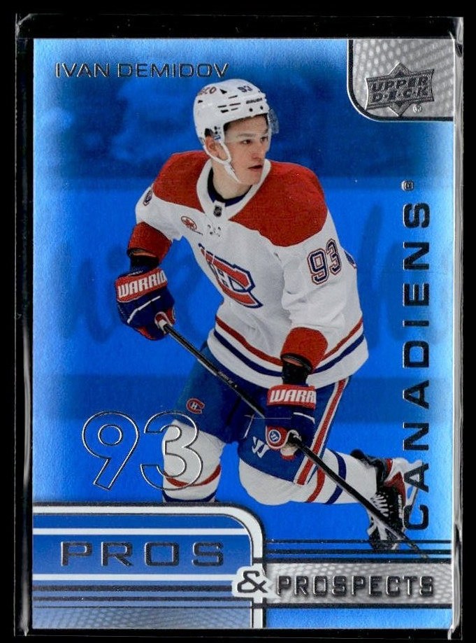 2025-26 Upper Deck Extended Series Hockey Pros & Prospects #PP-12 Ivan Demidov
