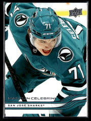 2025-26 Upper Deck Series 1 Hockey #136 Macklin Celebrini