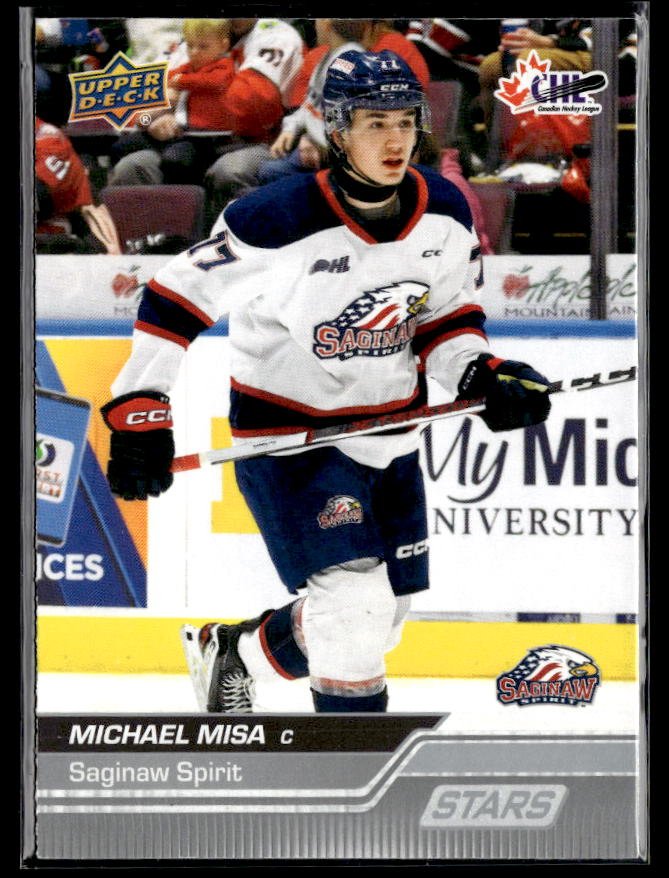 2023-24 Upper Deck CHL Stars Hockey #302 Michael Misa