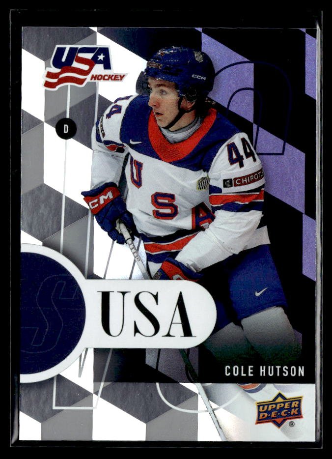 2026 Upper Deck USA Hockey Juniors #YU-22 Cole Hutson