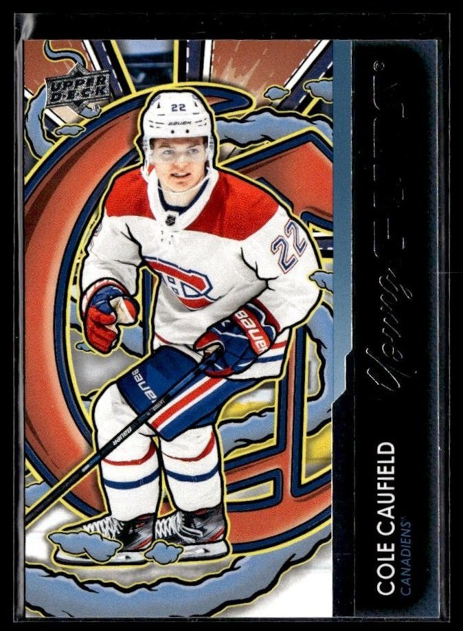 2024-25 Upper Deck Series 2 Young Guns Renewed Cole Caufield #201 hockey single