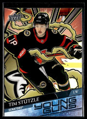 Hockey single: Tim Stützle #482 (Young Guns Renewed) from 2024-25 Upper Deck Series 2