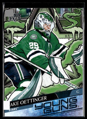 Hockey single: Jake Oettinger #246 (Young Guns Renewed) from 2024-25 Upper Deck Series 2