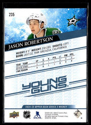 2024-25 Upper Deck Series 2 Hockey Young Guns Renewed #235 Jason Robertson (2)