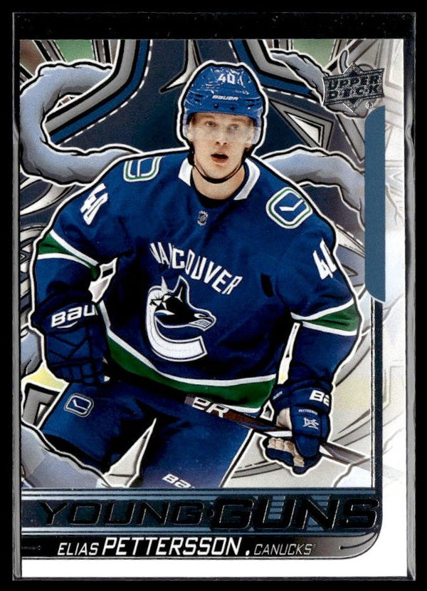 2024-25 Upper Deck Series 2 Young Guns Renewed Elias Pettersson #248 hockey single