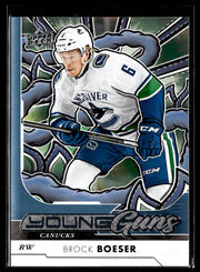 Brock Boeser - #247 Young Guns Renewed hockey card from 2024-25 Upper Deck Series 2