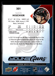 2024-25 Upper Deck Series 2 Hockey Young Guns Renewed #201 Nico Hischier (2)