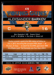 2024-25 Upper Deck Series Two Hockey Young Guns Renewed #470 Aleksander Barkov (2)