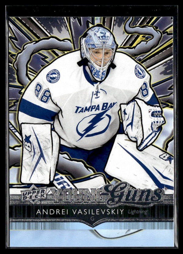 Hockey single: Andrei Vasilevskiy #478 (Young Guns Renewed) from 2024-25 Upper Deck Series Two