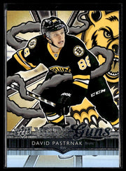 David Pastrnak - #495 Young Guns Renewed hockey card from 2024-25 Upper Deck Series Two