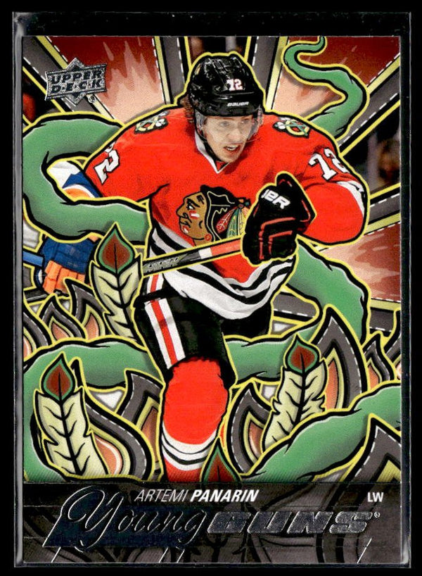 Hockey single: Artemi Panarin #221 (Young Guns Renewed) from 2024-25 Upper Deck Series Two