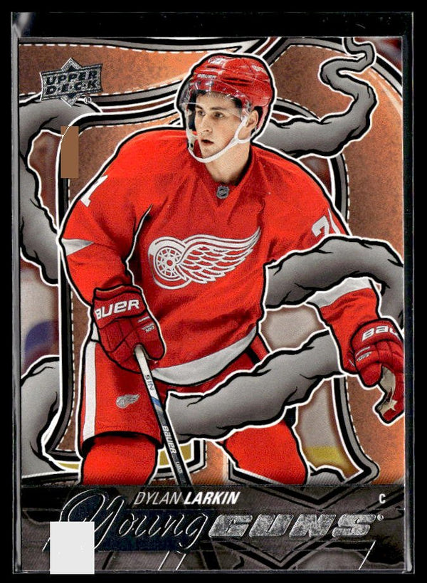 Hockey single: Dylan Larkin #228 (Young Guns Renewed) from 2024-25 Upper Deck Series Two