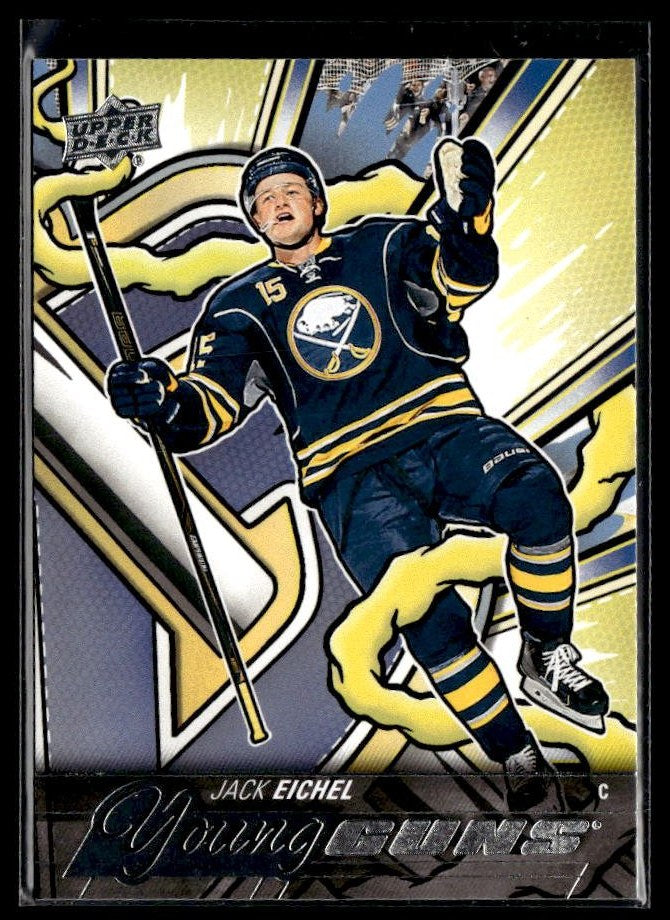 Jack Eichel - #451 Young Guns Renewed hockey card from 2024-25 Upper Deck Series Two