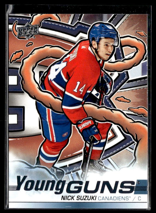 Hockey single: Nick Suzuki #471 (Young Guns Renewed) from 2024-25 Upper Deck Series 2