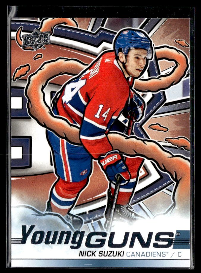 Hockey single: Nick Suzuki #471 (Young Guns Renewed) from 2024-25 Upper Deck Series 2