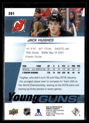 2024-25 Upper Deck Series 2 Hockey Young Guns Renewed #201 Jack Hughes (2)