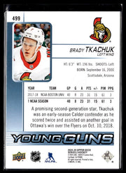 2024-25 Upper Deck Series 2 Hockey Young Guns Renewed #499 Brady Tkachuk (2)