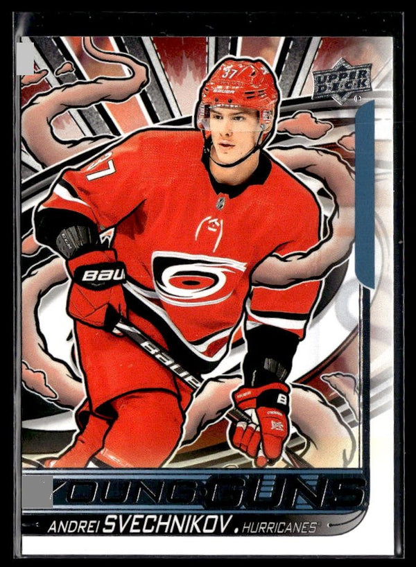 2024-25 Upper Deck Series 2 Young Guns Renewed Andrei Svechnikov #451 hockey single