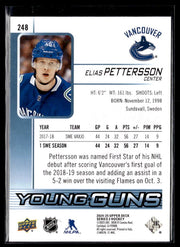 2024-25 Upper Deck Series 2 Hockey Young Guns Renewed #248 Elias Pettersson (2)