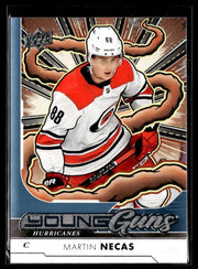 Martin Necas - #464 Young Guns Renewed hockey card from 2024-25 Upper Deck Series 2