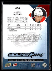 2024-25 Upper Deck Series 2 Hockey Young Guns Renewed #464 Martin Necas (2)
