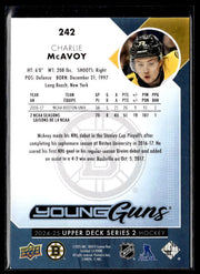 2024-25 Upper Deck Series 2 Hockey Young Guns Renewed #242 Charlie McAvoy (2)