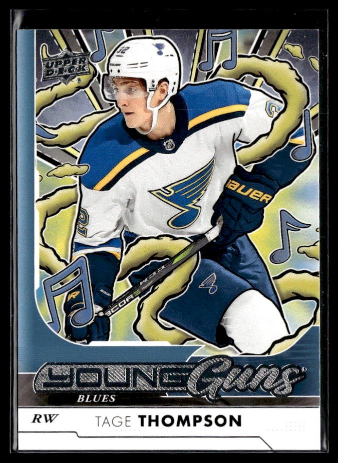 Tage Thompson - #228 Young Guns Renewed hockey card from 2024-25 Upper Deck Series 2