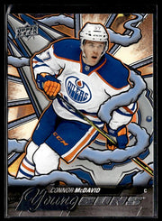 Hockey single: Connor McDavid #201 (Young Guns) from 2024-25 Upper Deck Series Two