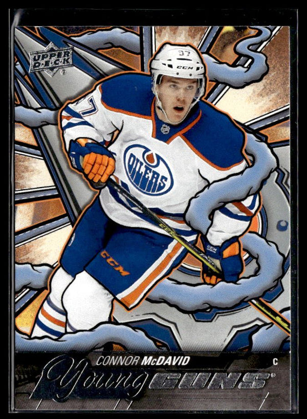 Hockey single: Connor McDavid #201 (Young Guns) from 2024-25 Upper Deck Series Two